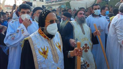 ختام الاحتفال السنوي بدير الشهيد مارجرجس بالأقصر (صور)