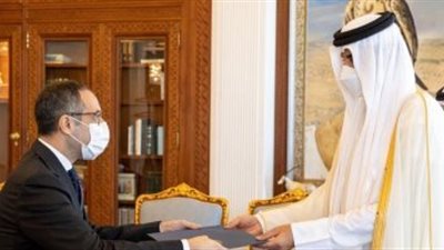 تفاصيل رسالة أمير قطر للرئيس السيسي خلال اعتماد السفير المصري الجديد 