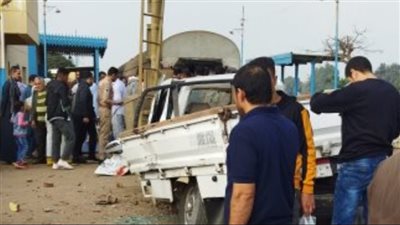  عبرت المزلقان.. تفاصيل حادث اصطدام سيارة بقطار في منشأة القناطر