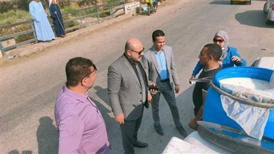 تحرير 28 مخالفة وضبط 3600 كيلو ألبان غير صالحة بالمنيا 