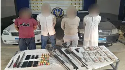 تخصص فى السرقة بالإكراه.. سقوط أخطر تشكيل عصابى بالبحيرة 