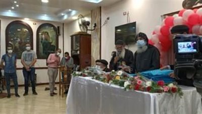 أسقفا بنها والمنيا يشهدان حفل تخريج أول دفعة من معهد البابا شنودة الثالث