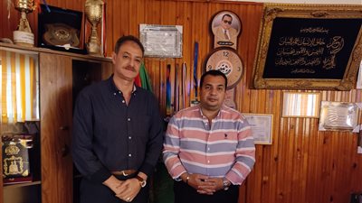 وكيل وزارة الشباب والرياضة بالمنوفية يجتمع برئيس مركز شباب تلا