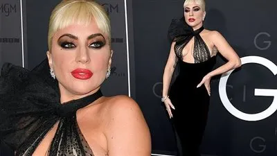 ليدي جاجا تحتفل بالعرض الخاص لـ House Of Gucci بنيويورك