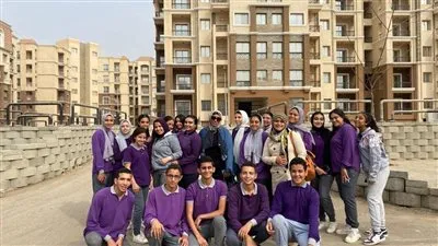 وفد من طلاب مدرسة الحرية النموذجية بالقاهرة الجديدة يزور مشروعات العاصمة الإدارية الجديدة​