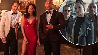 فيلم Red Notice يحقق أضخم افتتاحية في تاريخ نتفليكس