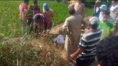 العثور على جثة شخص مذبوح بقرية ابوشناف في الفيوم