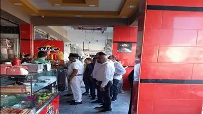 تحرير 24 محضر إشغال وتعد على الطريق بحملة جديدة في مدينة برج العرب