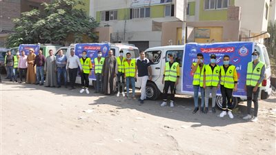 قوافل مستقبل وطن للقاح كورونا تزور 30 قرية بنجع حمادي