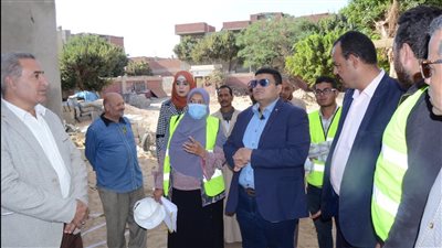 نائب محافظ بني سويف يتابع سير العمل بمشروعات 