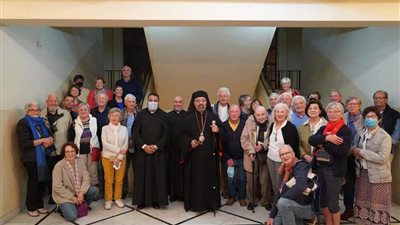 بطريرك الأقباط الكاثوليك يلتقي بجماعة 