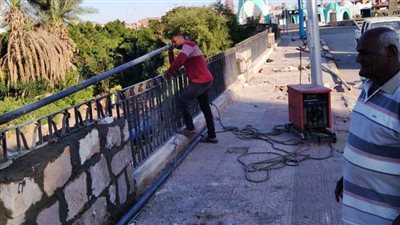 حملة مكبرة لإزالة الإشغالات والتعديات على أملاك الدولة بمدينة أسوان