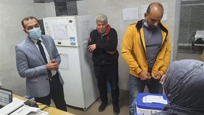 مرور مفاجئ لوكيل الصحة على مراكز تلقي اللقاح بدمياط