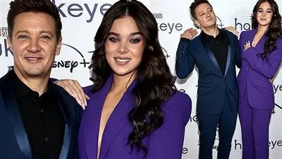 جيرمي رينر يحتفل البعرض الخاص لـ Hawkeye في نيويورك