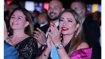 أحدث ظهور لهالة صدقي برفقة إلهام شاهين وليلى علوي 