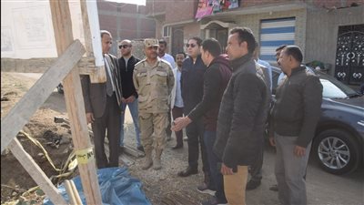 نائب محافظ بني سويف يتابع تنفيذ 