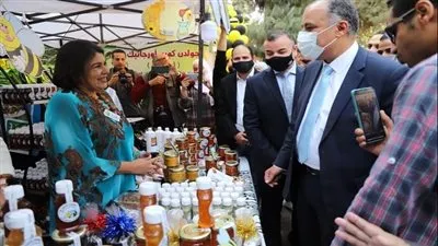 افتتاح مهرجان العسل المصري في نسخته الثالثة بحديقة الاورمان بالجيزة