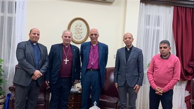 رئيس الأسقفية يلتقي مطران القدس للكنيسة اللوثرية
