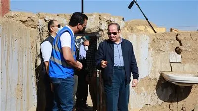 عاجل.. خبر سار من السيسى لأهالى قرى مركز أسوان