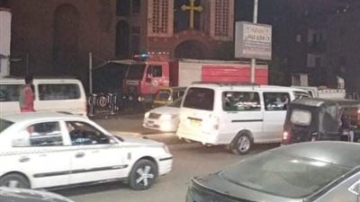 اندلاع حريق داخل كنيسة العذراء بالوراق.. والحماية المدنية تخمد ألسنة اللهب