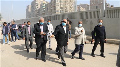 محافظ الجيزة يتابع أعمال تطوير شارع ترعة الزمر ورفع كفاءة متفرعاته