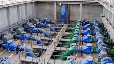 غسيل وتطهير مرشحات ومروقات محطات مياه الشرب بمحافظات القناة