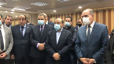 وزير التنمية والمدير التنفيذي للأكاديمية الوطنية للتدريب يتفقدان إدارة التخطيط بكفر الشيخ