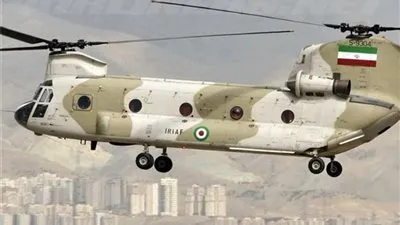 عاجل.. سقوط طائرة مروحية جنوب إيران