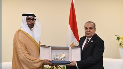 وزير الدولة للإنتاج الحربي ووزير الدولة لشئون الدفاع الإماراتي يبحثان سبل تعزيز التعاون