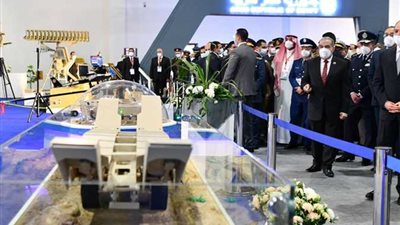 الإنتاج الحربي: معرض إيديكس يضم معدات وذخائر يفخر بها كل المصريين