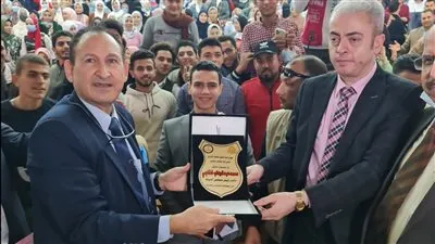 جامعة الزقازيق تكرم المستشار محمد خفاجى نائب رئيس مجلس الدولة (صور) 