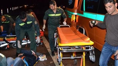 إصابة 4 أشخاص في انقلاب سيارة ملاكي بالصحراوي الشرقي ببني سويف