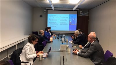 طارق شوقي يلتقي بمسئولي مؤسسة Technology Finland لبحث تطوير التعليم الفني في مصر