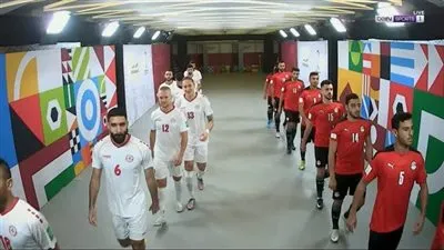 كأس العرب.. التعادل السلبي يحسم الشوط الأول من مباراة مصر ضد لبنان