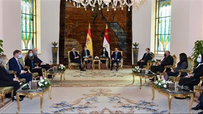 تفاصيل لقاء السيسي مع رئيس حكومة إسبانيا 