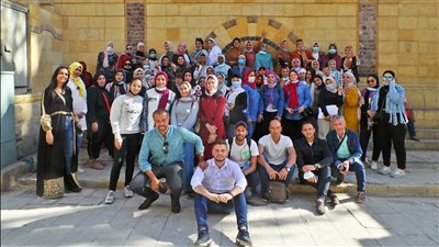 جولة توعية أثرية لفتيات المحافظات الحدودية برعاية القاهرة التاريخية (صور)