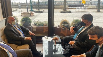 وزير الري يلتقي الأمين العام للمنظمة العالمية للأرصاد الجوية 