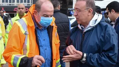  محافظ الإسكندرية يتفقد تمركزات سيارات الصرف الصحي