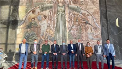 وفد عراقي يتفقد العاصمة الادارية الجديدة واشادة بمشروع الحدائق المركزية 