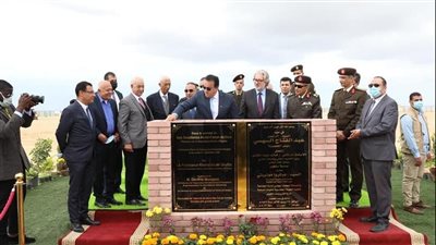 وزير التعليم العالي يضع حجر الأساس لمقر جامعة سنجور الجديد بالإسكندرية