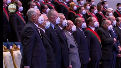 انتهاء مراسم أداء اليمين لأعضاء النيابة العامة الجدد بحضور النائب العام