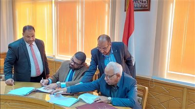 بروتوكول تعاون بين مركز تدريب نقابة البناء والأكاديمية الوطنية للعلوم والمهارات