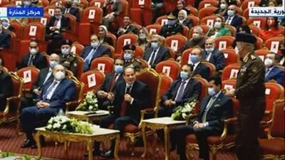 12 رسالة جديدة من الرئيس السيسي خلال احتفالية 