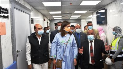  ننشر تفاصيل زيارة وزيرة الهجرة للمستشفى الجامعى بأسوان 