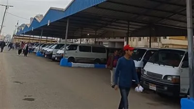 بدء التشغيل التجريبي لموقف شربين الجديد للسيارات (صور) 