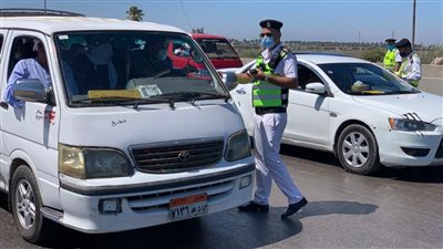 تحرير 5270 مخالفة مرورية متنوعة على مستوى الجمهورية