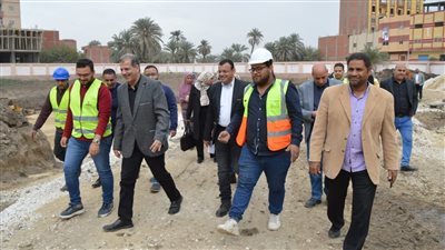 رئيس مياه الفيوم يتابع مشروعات حياة كريمة بمركز يوسف الصديق