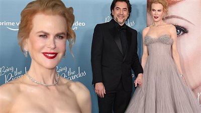 نيكول كيدمان تتألق بإطلالة جذابة في العرض الخاص لفيلمها الجديد