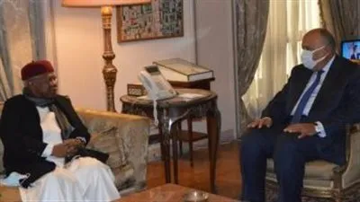 وزير الخارجية يبحث مع أمين منظمة التعاون الإسلامي مواجهة التحديات الراهنة 