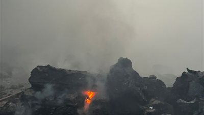 تفحم جثة عامل لحام بحريق المنطقة الصناعية ببورسعيد